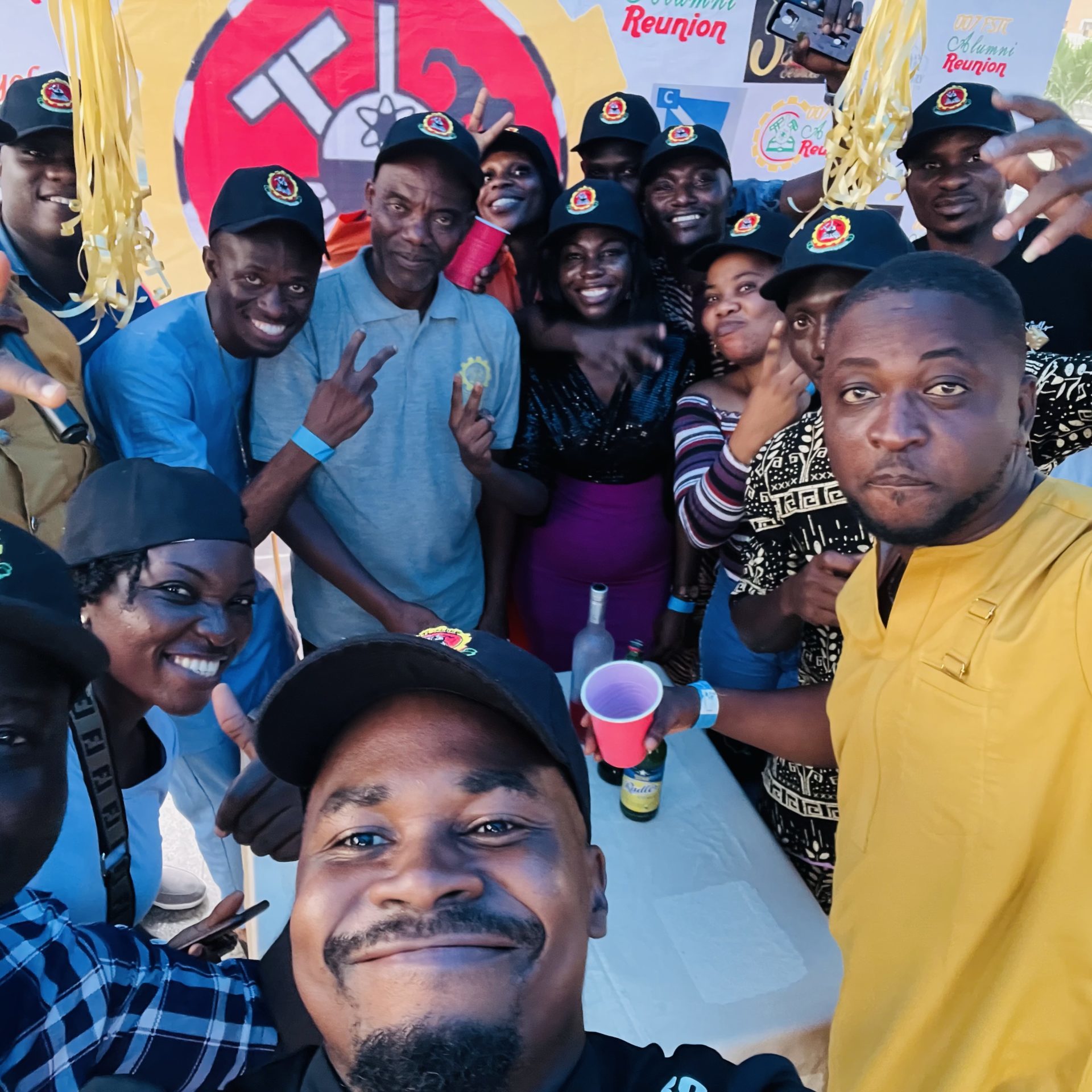 Happy bunch